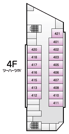 ツーハーツIV・4F